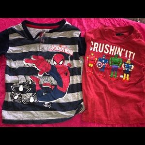 2 boys T-shirts